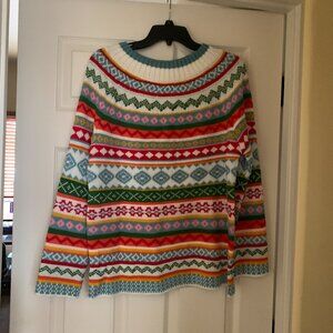 Colorful Pullover Women's Sweater